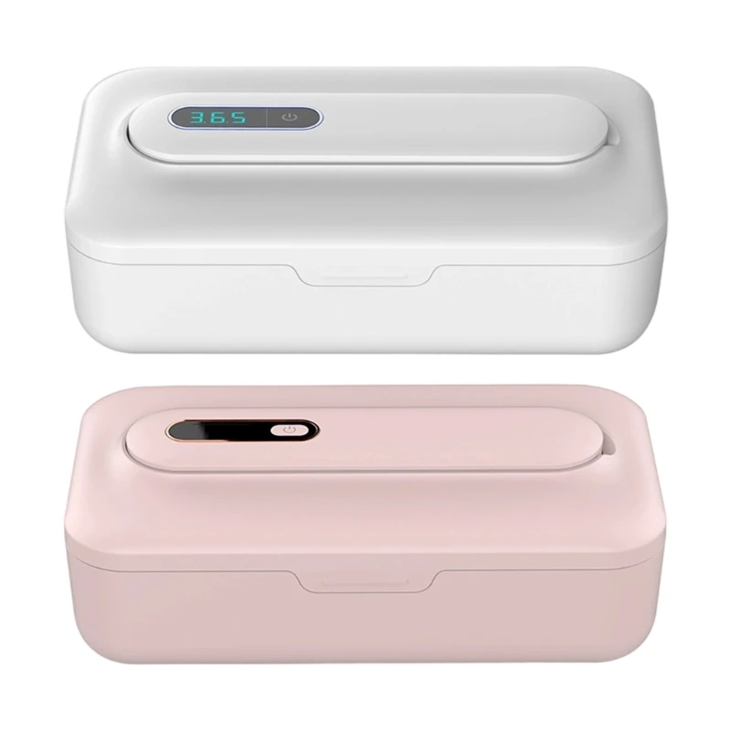 Portable Pacifier Sterilizer Box For Baby Teethers And Soothers Hygienic Storage Case Intelligent Energy Saving Mode