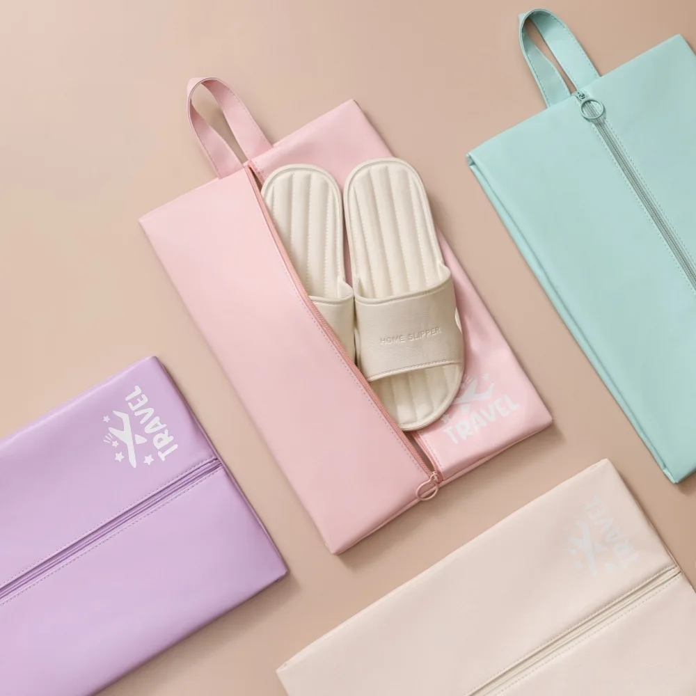 

Waterproof Shoe Storage Bag,Large Capacity Portable Travel Shoe Organizer, Dustproof Foldable Shoe Pouch for Sneakers,Sandals