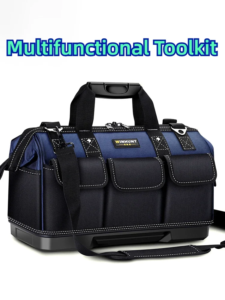 Multifunctional Tool Bag Oxford Waterproof Tools Organizer Professional Electrician Tool Portable Suitcase Tools Bag for Work