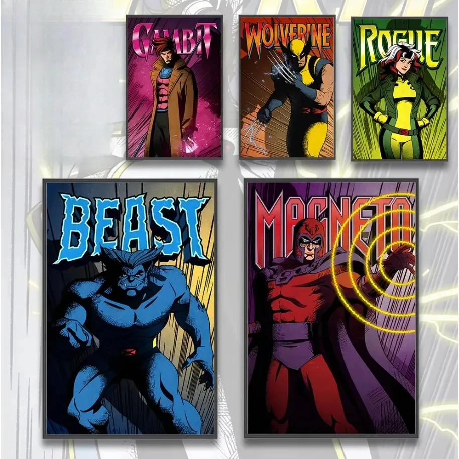 

Marvel X-X-Men аниме DIY полная алмазная живопись мозаика для взрослых ручная работа любовник подарок для гостиной декоративная безрамная