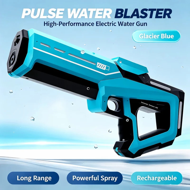 Electric Water Guns For Adults Powerful Squirt Automatic Water Suction Water Blasters Summer Outdoor Beach Toy For Boys Kid Gift