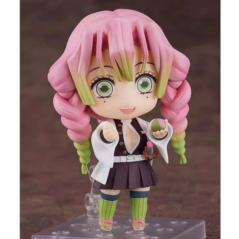 Demon Slayer Figuur Shi Tou Ichiro Ganlu Tempel Honing-Glas Liefde Pijler Auto Ornamenten Figuren Action Figure Model speelgoed 10 Cm