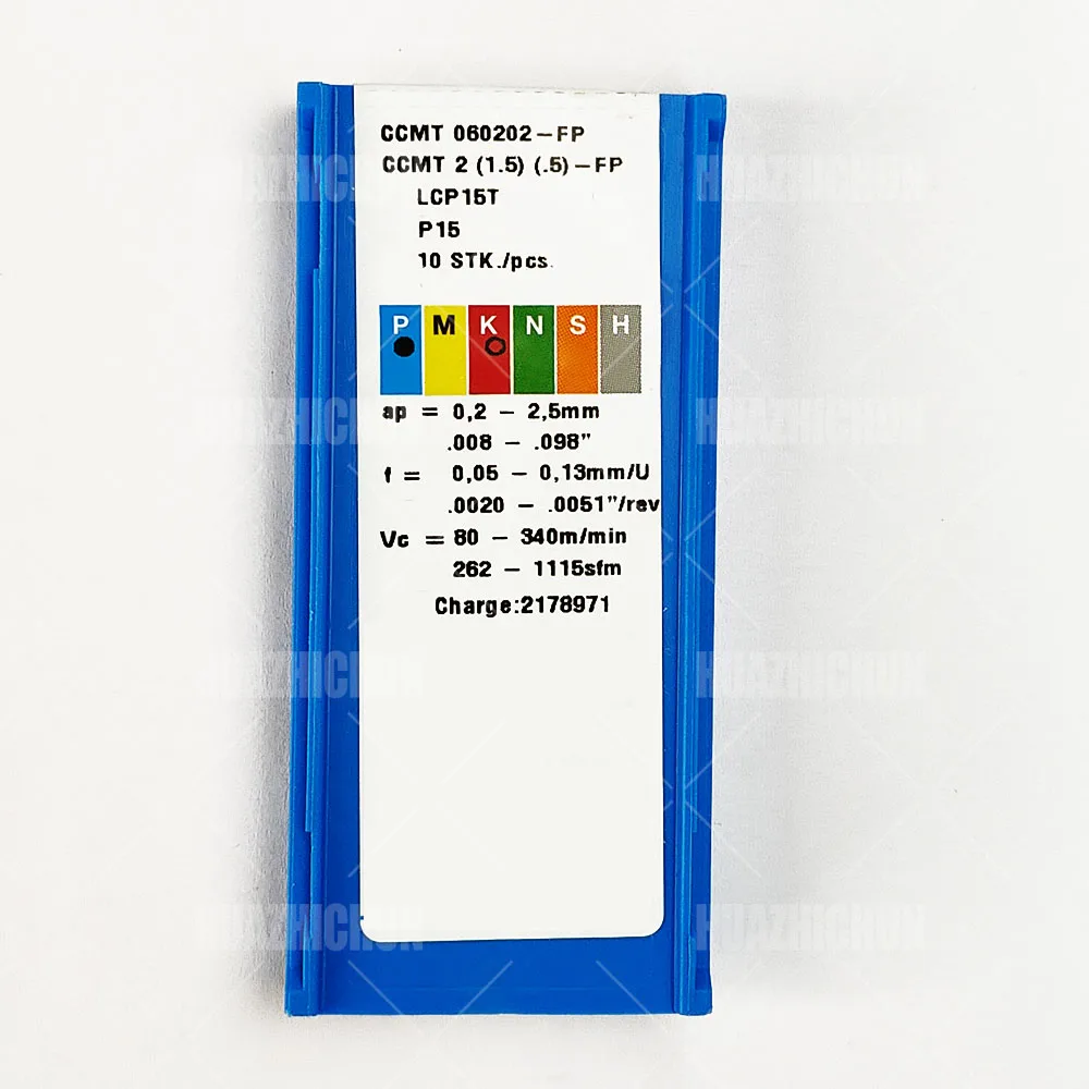 HUAZHICHUN CCMT060202-FP LCP15T  carbide inserts cutters blade