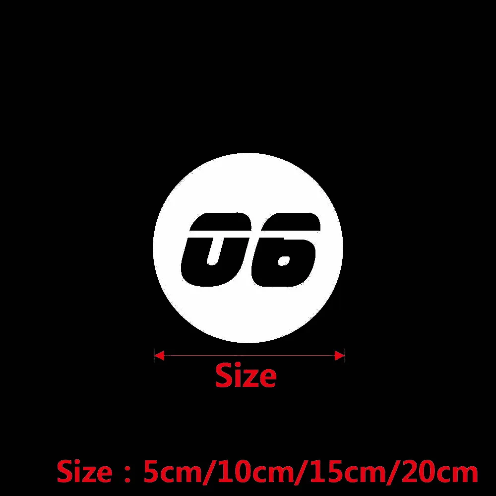 1pc Newest Customizable Number Car Assessoires For Doorhandle Customizable Number Vinyl Decal Decorate Sticker Auto Products