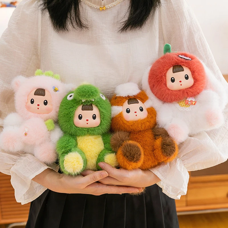 

Kawaii Plush Toy Cute Animal Transformation Filled Doll Kids Birthday Gift Stuffed Toy for Children Girls Soft Toy Mini Gift