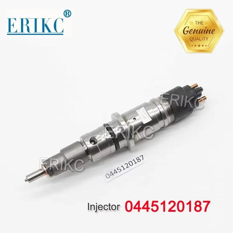 

0445120187 Common Rail Diesel Injector 0 445 120 187 Fuel Engine Nozzle 0 445 120 187 For CUMMINS 4983514 5256034 5289380
