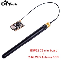 1/2/4PCS ESP32-C3 super mini modulo di sviluppo Scheda Wifi Modulo di sviluppo Bluetooth ESP32-C3_Mini_V1 / 2.4G 3DBI antenna