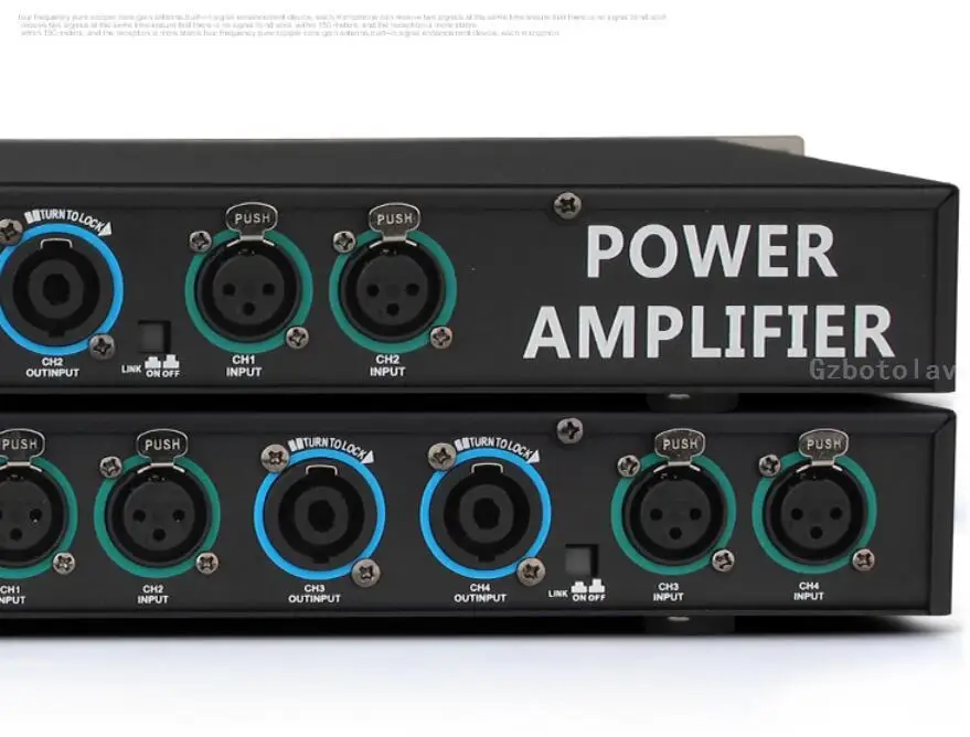 고출력 전문 포스트 그레이드 디지털 컨퍼런스 앰프, 웨딩 무대 공연, 오디오 엔지니어링 파워 앰프, 1U