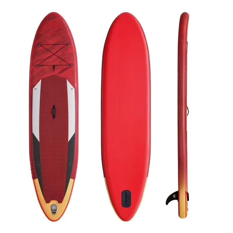 

Inflatable vertical SUP surfing fin bag pump paddle board 366 * 86 * 15cm drip needle material complete set of accessories