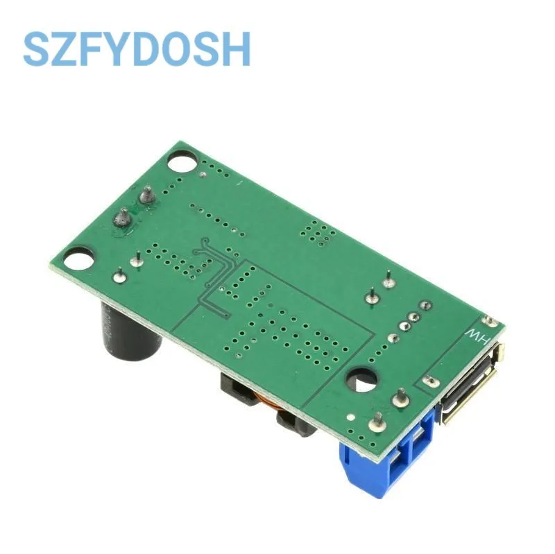 DC-DC 9V 12V 24V 36V To 5V/5A Step-down Module Regulated High Power Vehicle Voltage Stabilized Power Converter Module