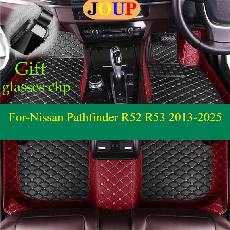 For-Nissan Pathfinder R52 R53 2013-2025 Car Floor Mats  Custom All Weather Custom Carpets Covers Left /Right Hand Drive