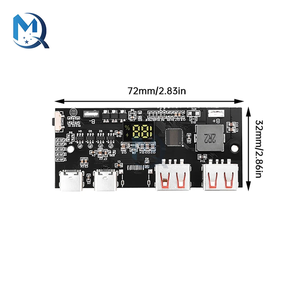 Full Protocol 22.5W Rechargeable Motherboard Fast Charging Mobile Power Module Circuit Boards