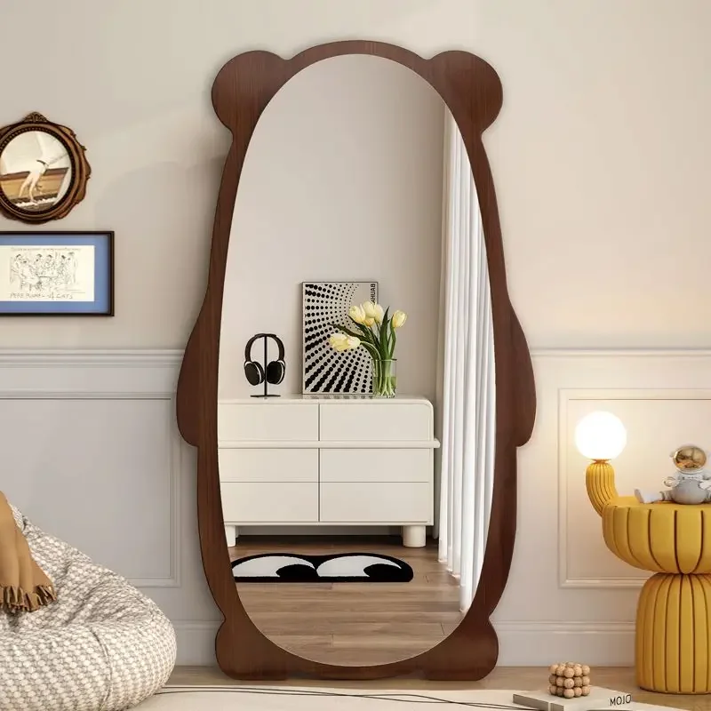 Wall Irregular Makeup Mirror Design Standing Luxury Wall Mirrors Bedroom Aesthetic Nordic Espejo Cuerpo Entero Home Decoration