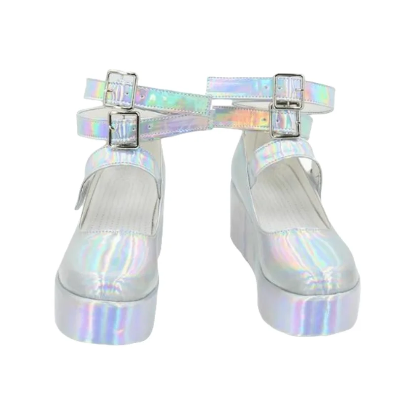 المحتاجة فتاة جرعة زائدة كانجيل لوليتا شعر مستعار تأثيري زي التنانير أحذية مخصصة معطف تنورة موحدة شعر مستعار هالوين