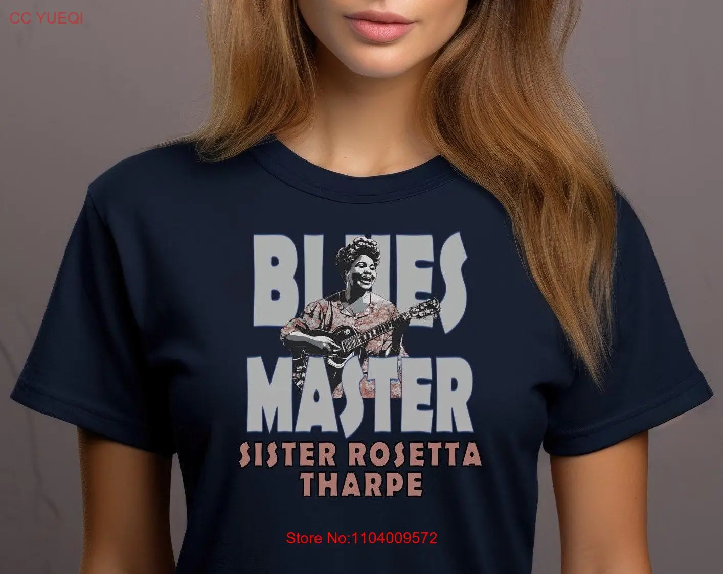 Sister Rosetta Tharpe blues music T Shirt celebrates the brilliance of one original Masters long or short sleeves