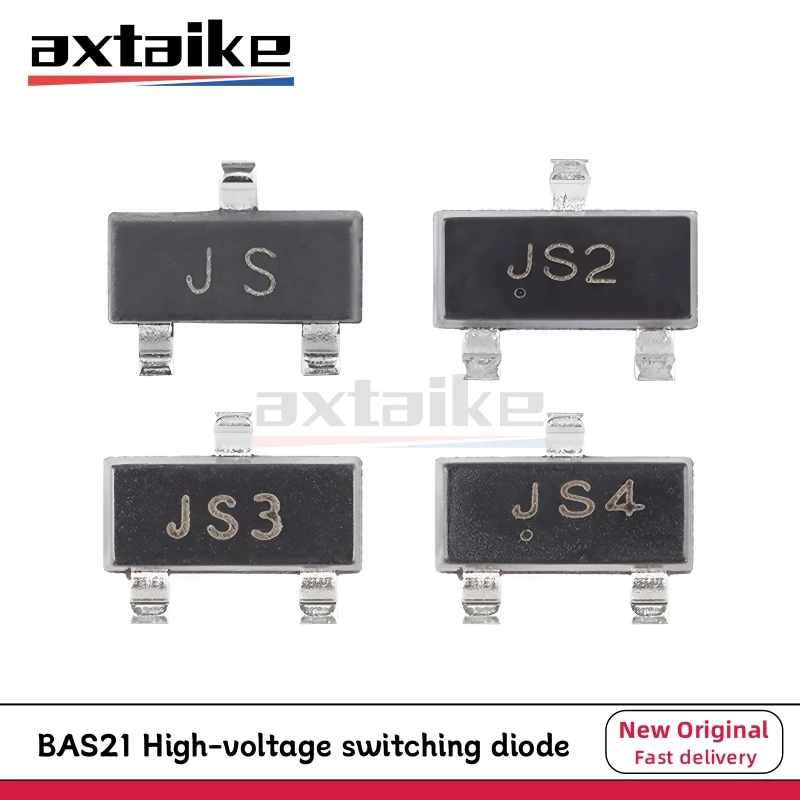 100PCS BAS21 BAS21A…