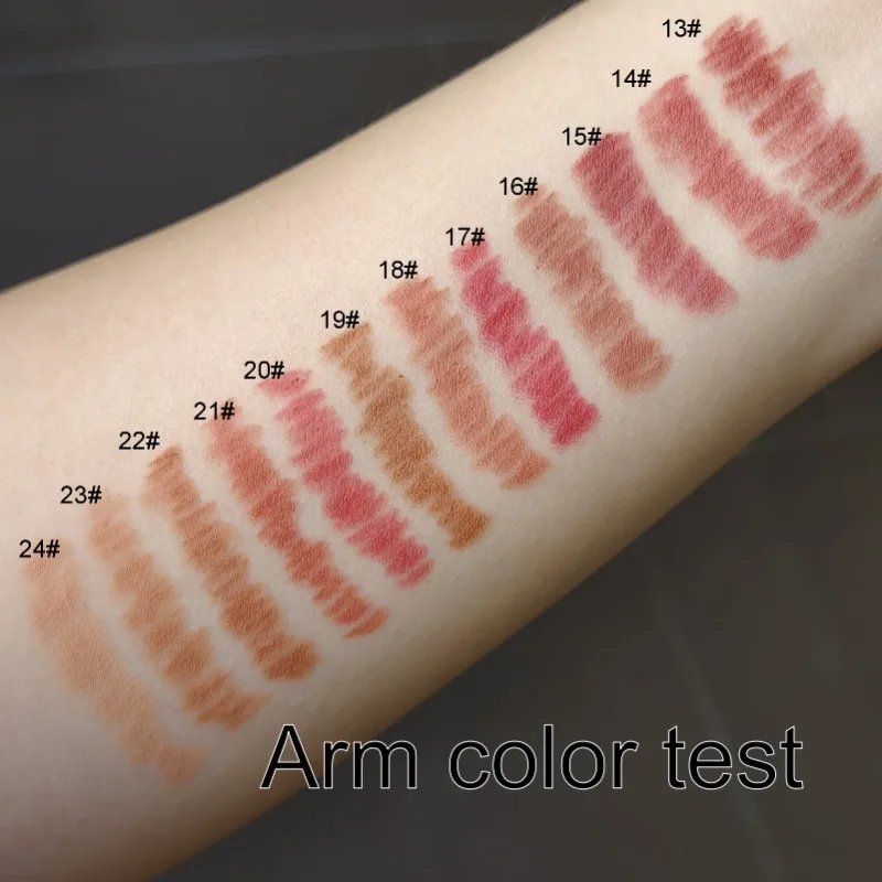 Superficie opaca in velluto 1 pezzo, tazza antiaderente, forma tridimensionale delle labbra, anti-sbavature, matita per labbra setosa, serie regalo ideale per le vacanze