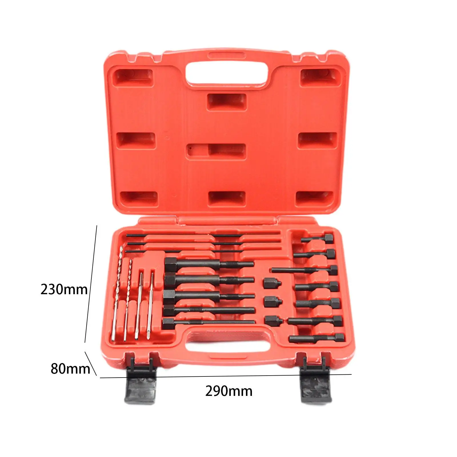 22Pcs/set Preheating Plugs Disassembly Tool Car Breakage Preheating Plug Electrode Thread Repair Tool For Auto Repair