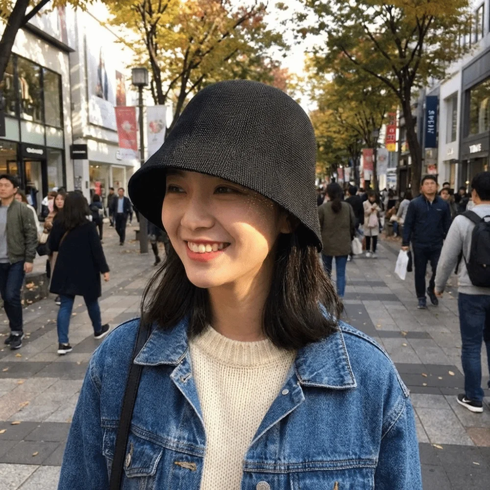 Chapéu de Sol Feminino de Algo - Bucket Hat Cotton avaliação e preço