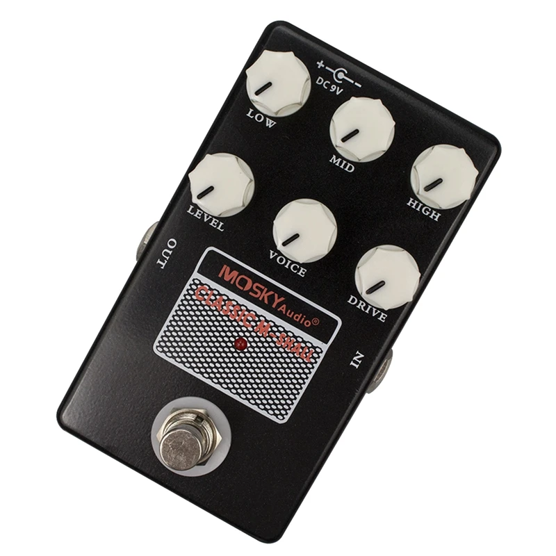 Mosky Audio Guitar Effect Pedal Processor M-Shall Classic Speaker Simulation Drive Voice Level