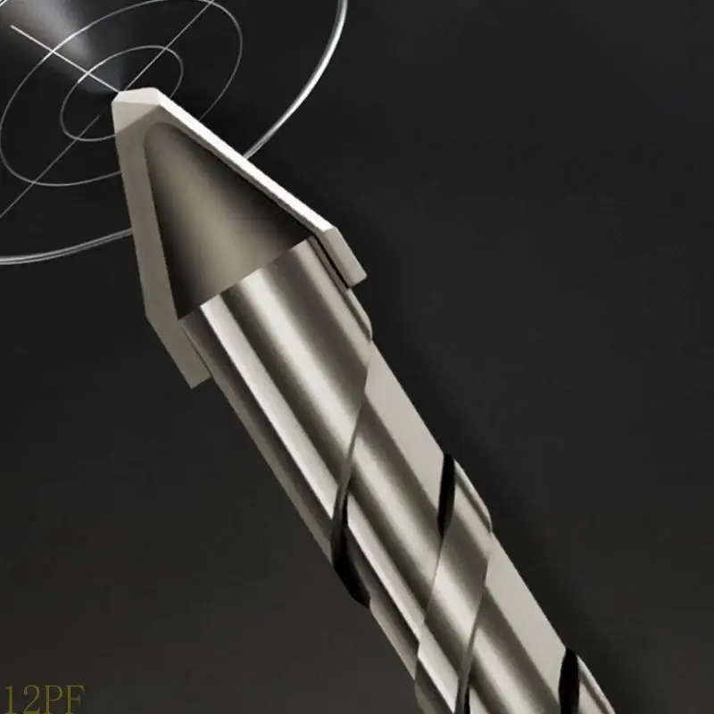 12PF 4/5 Piece 150mm Long Eccentric Twist Drill Bits with Shank 6/8/10/12mm for Home and Site Drilling Applications Tools