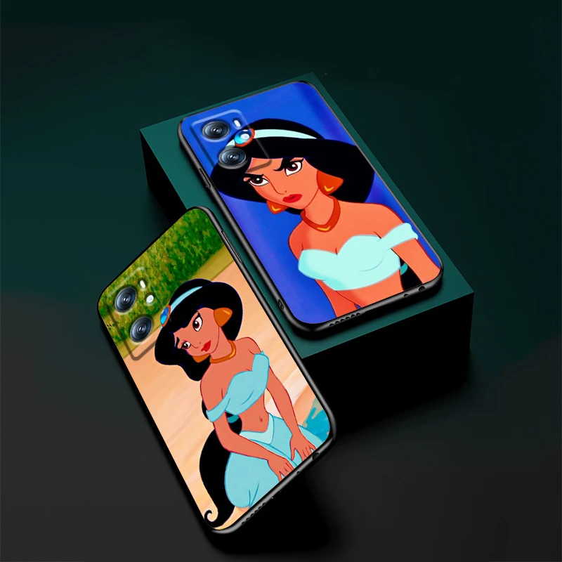 Aladdin And The Magic Lamp For OPPO Find X6 X5 X3 A54S A5 A94 A16 A53S A57 A74 A72 A98 A78 A96 A9 5G Black Funda Phone Case