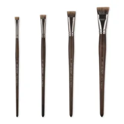 Artsecret #698 Badger Hair Northeast Birch Rod Gouache King Paintbrush Oil Paint Brush Artist Professional Art Supplies
