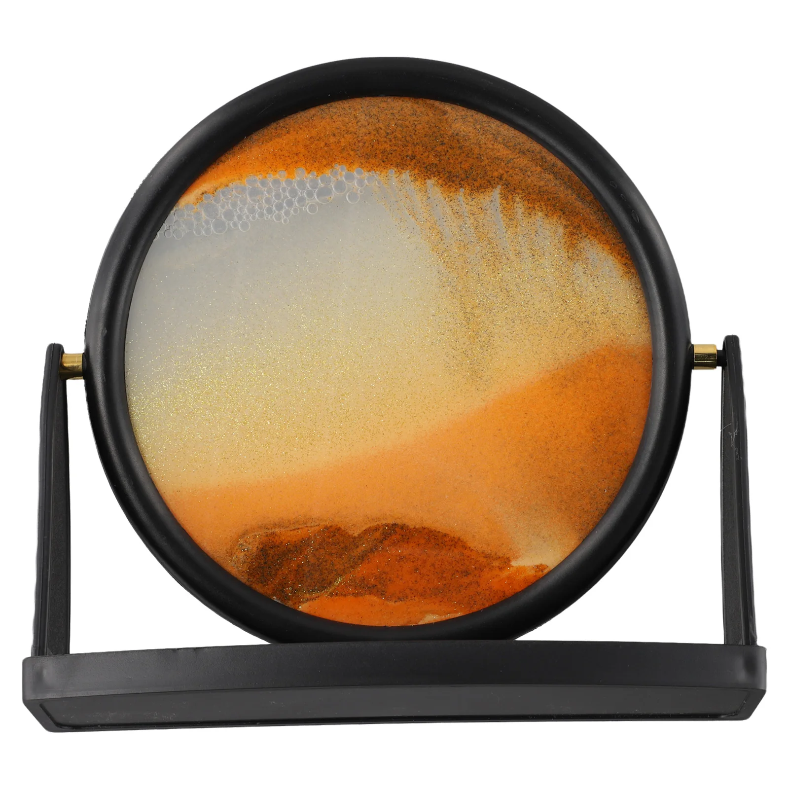 3D Art Quicksand Painting Sand Motion Art Dynamic Sand Scene Display Stand Sandcape Move Sand Frame Desktop Decoration