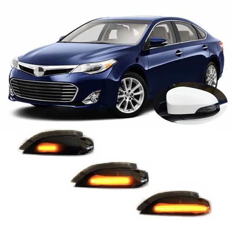 

for Toyota Camry ASV50 AVV50 2015 2016 2017 Dynamic LED Blinker Indicator Mirror Turn Light Signal Lamp