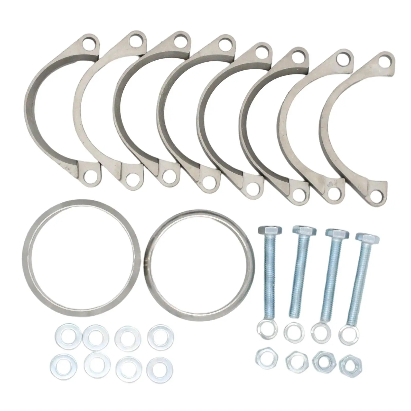 Lohobby Exhaust Flange Repair Clamp Kits ,18101405737 ,Replacement x8R0092, Fit