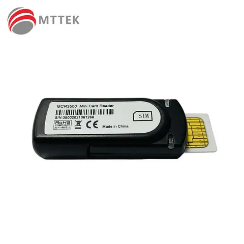 SCM SCR3320 SIM SAM USB 동글 토큰 스마트 카드 리더기와 호환 가능