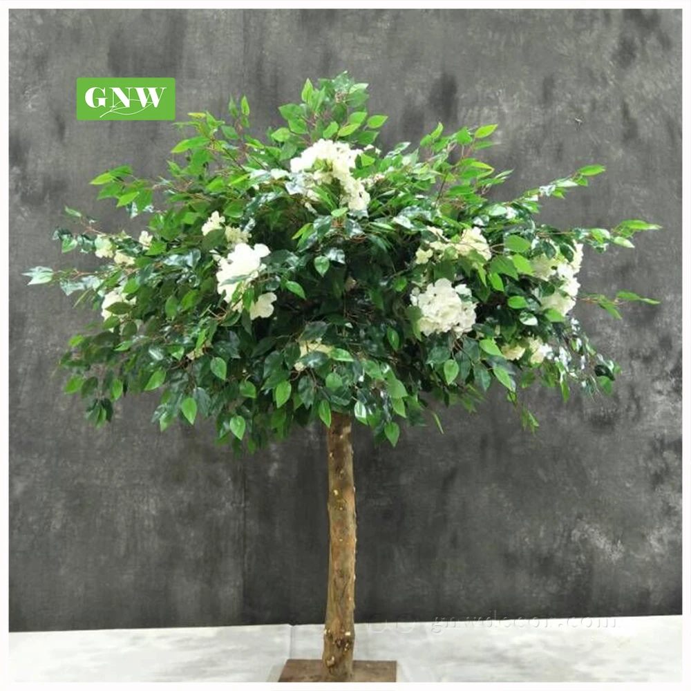 

Wedding Event Decoration Of 5ft High Green Tree For Table Centerpiece