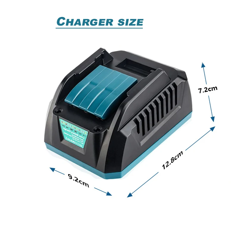 60W Portable charger 2A for Makita 14.4V 18V Li-ion Battery Charger for BL1415 BL1815 BL1830 BL1850 Bl1430