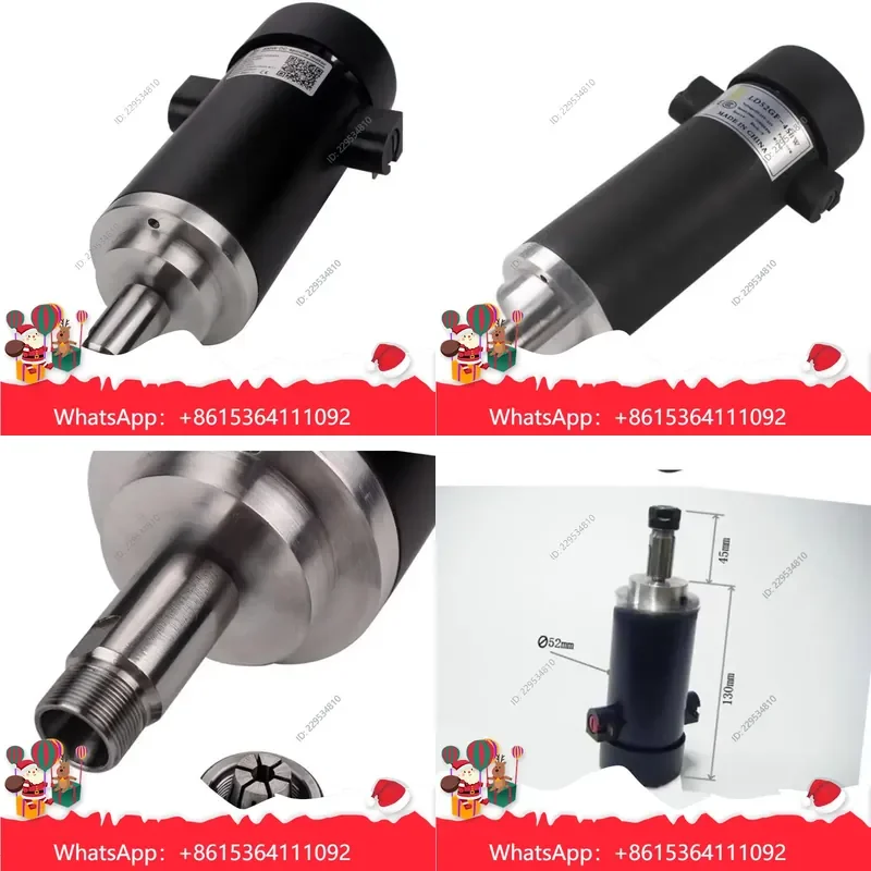 Widely Applied， for LD52GF 400W CNC DC24V Air-cooled Spindle Motor High-speed Engraving Milling Cost effective，1pc