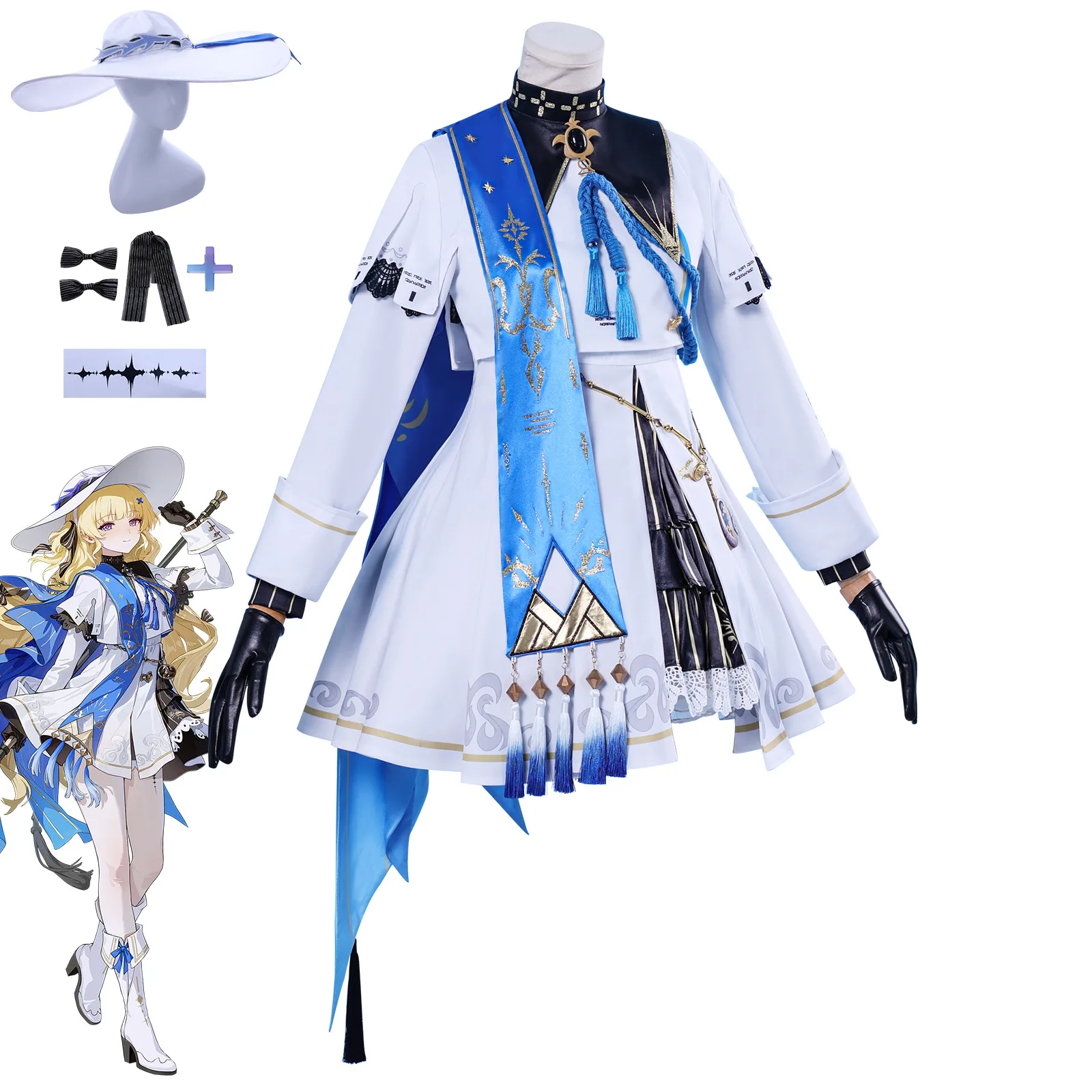 Anime Ming Chao personaje cosplay Ming Chao Phoebe Cosplay disfraz de cosplay de anime bidimensional mujer