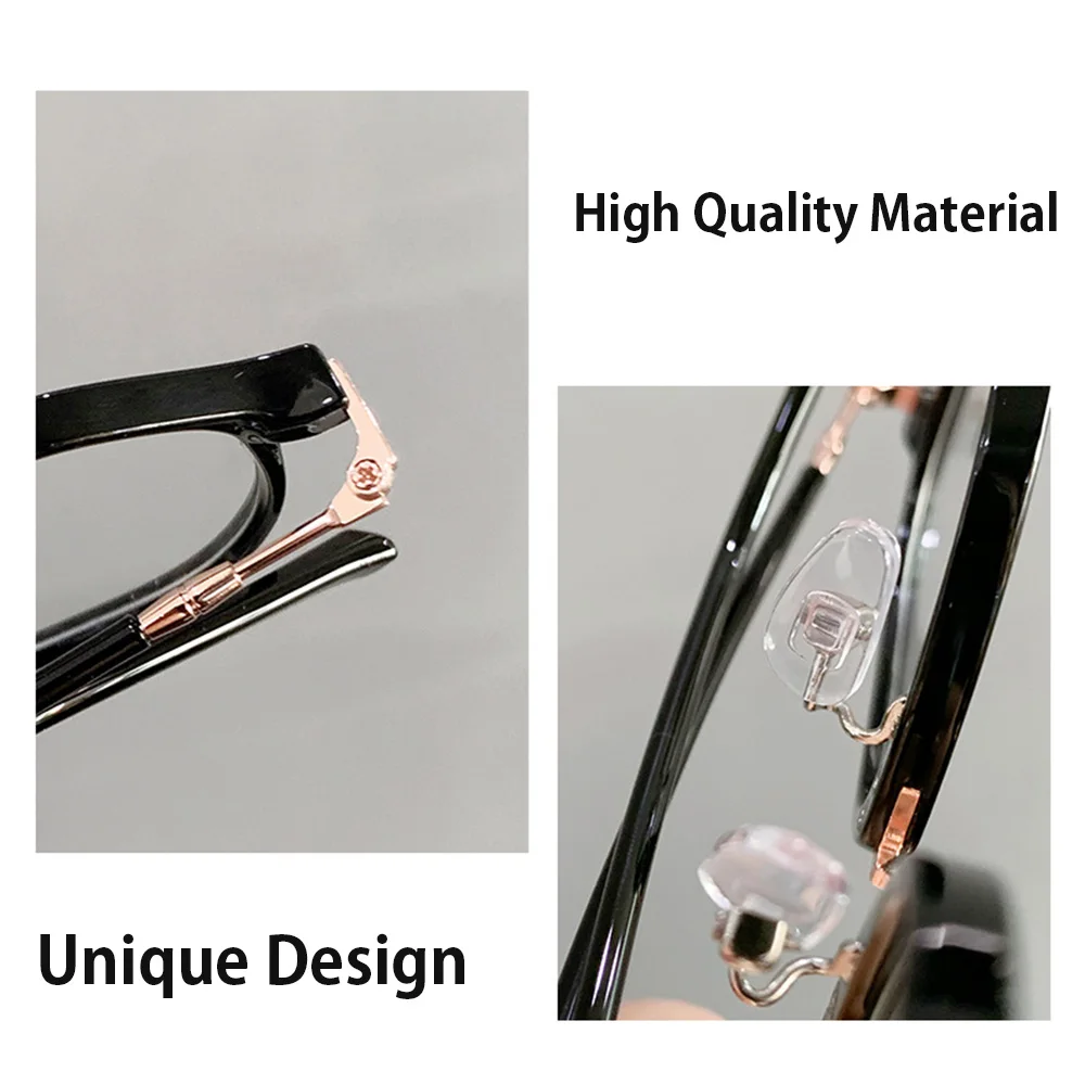 نظارات جديدة فوتوكروميك مضادة للضوء الأزرق، نظارات مربعة كلاسيكية، نظارات قيادة متينة عالية الجودة، شحن مجاني