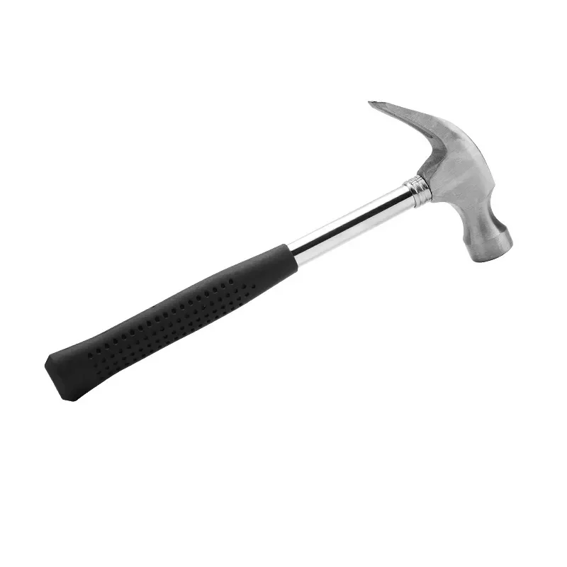 Multifunctional Claw Hammer for Woodworking and Home Use Heavy Duty Steel Nail Puller with Emergency Glass Breaker Feature
