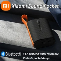 Original Xiaomi Sound Pocket IP67 Bluetooth 5,4 TWS estéreo Combo 1000mAh 10 horas de duración de batería ultralarga micrófono altavoz portátil
