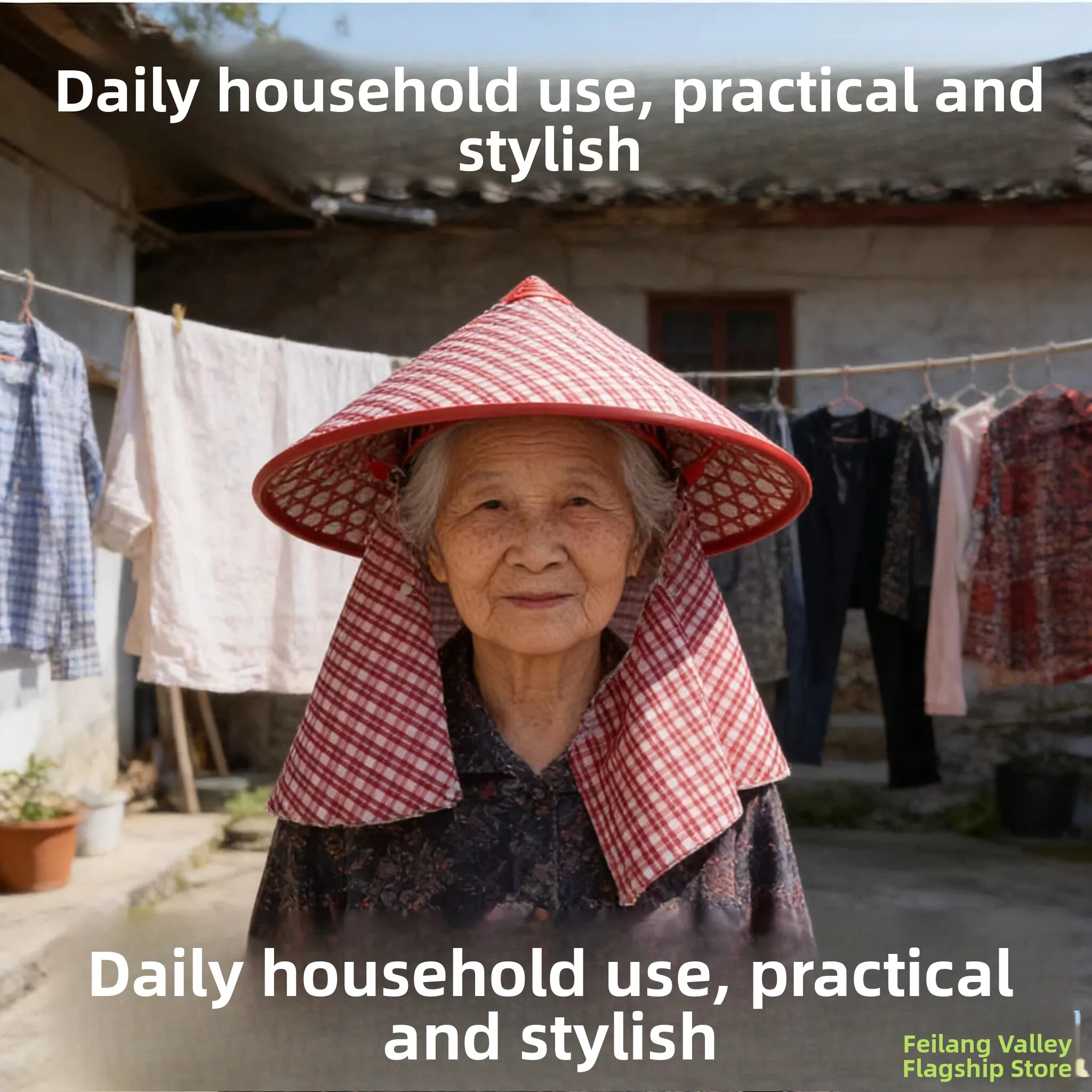 

Соломенная шляпа Country Life с широкими полями, водонепроницаемая, из бамбукового плетения, для защиты от солнца, для работы на открытом воздухе и путешествий, подходит как мужчинам, так и женщинам