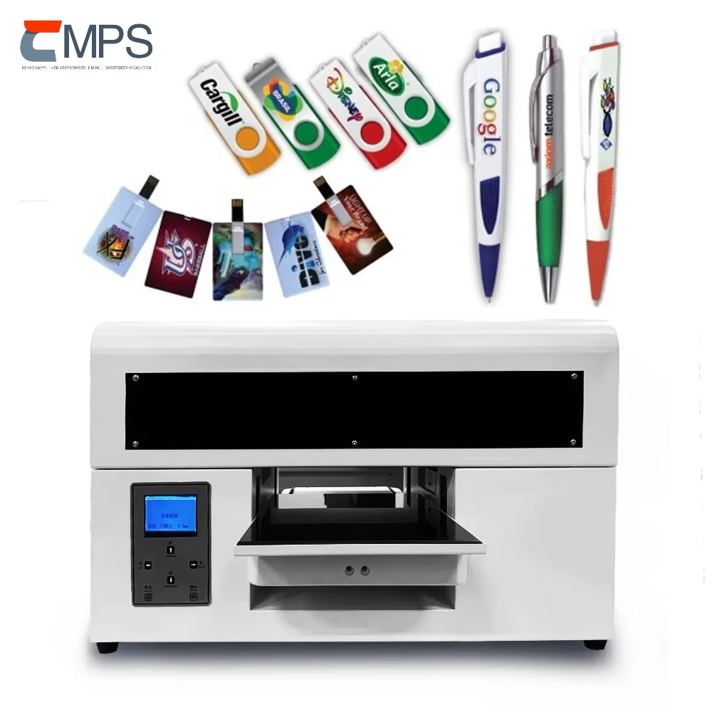 مصنع بيع A4 6 ألوان مسطحة الأشعة فوق البنفسجية InkJet جراب هاتف طابعة تصميم مخصص الأشعة فوق البنفسجية LED علاج آلة الطباعة DIY