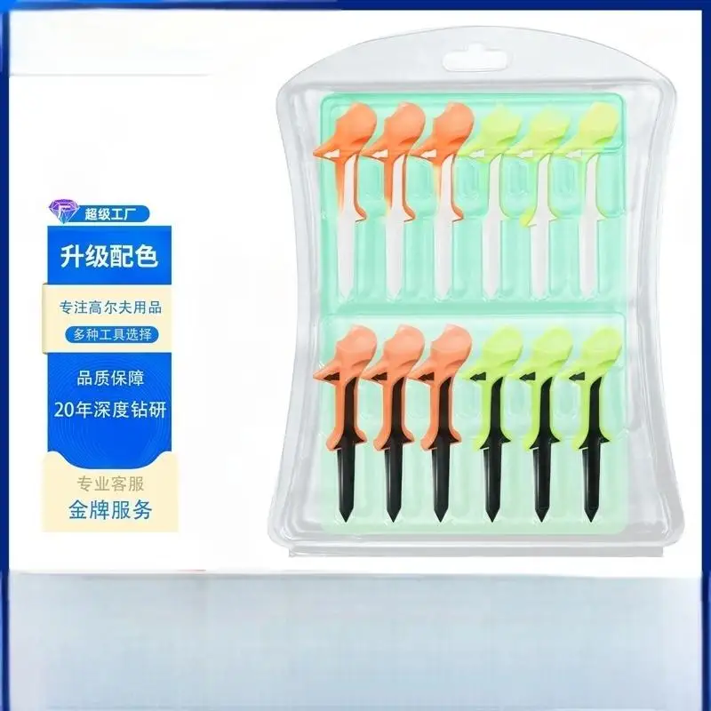 

Футболка для гольфа с угловыми шипами двухсекционного, двухсекционный угловой держатель для футболки с шипами, упаковка из 12 шт.