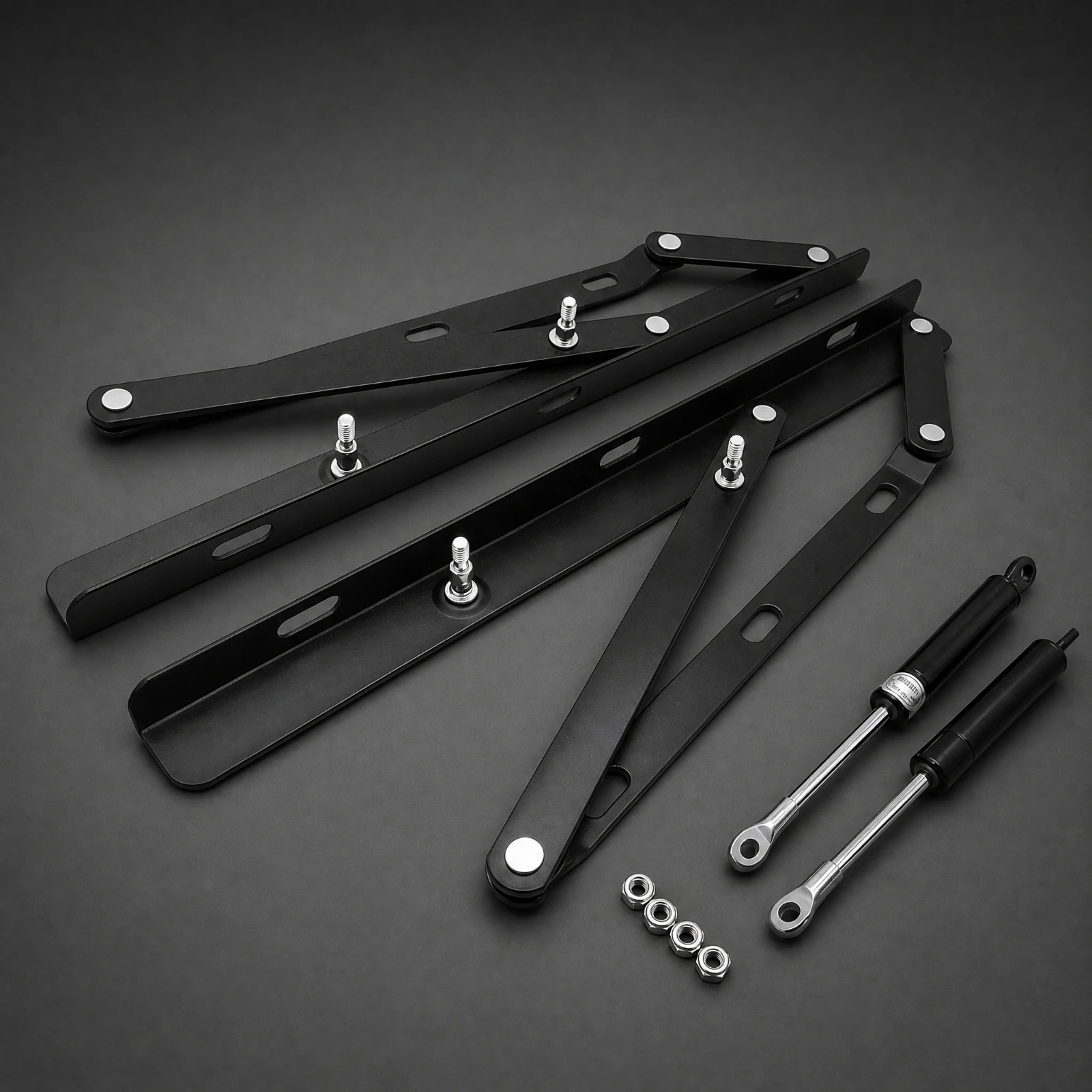 Gas Spring Bed Lift Mechanism Easy to Install Hydraulic Bed Lift Mechanism Space-Saving High Load Capacity for Bedroom