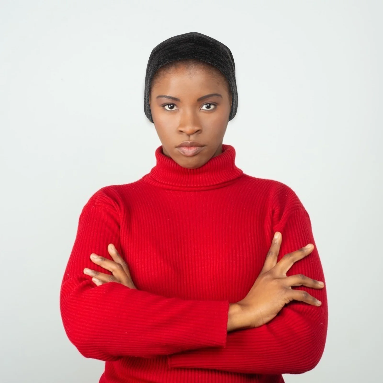 

1Pcs Two-Tone Satin Sleep Bonnet Elastic Hair Care Cap Protective Cover for Hair Loss Chemotherapy Women Men