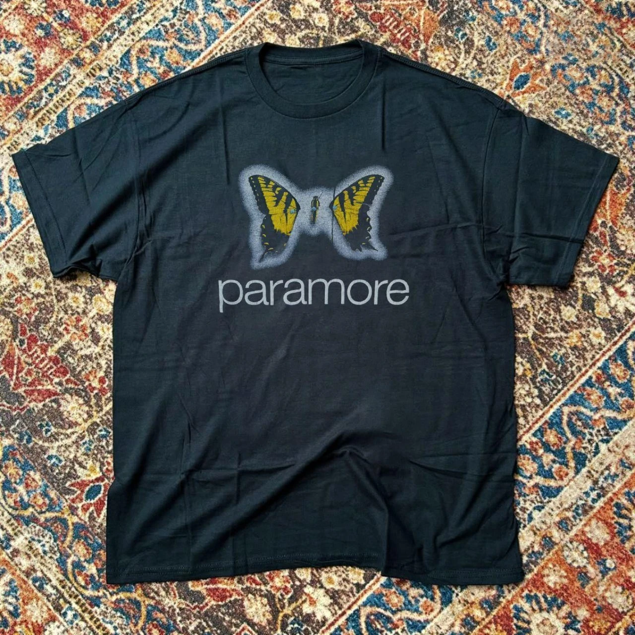 Paramore Rock Band T-shirt, Printed Pattern, Unisex Printed Street Style Fan T-shirt for Both Men and Women