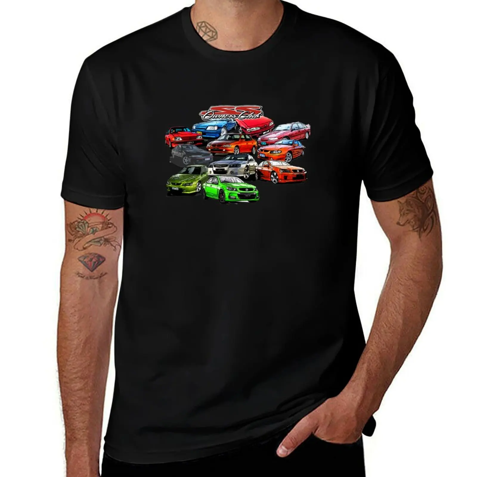 

SS Owner T-Shirt Basic Solid Tee for Daily Use
