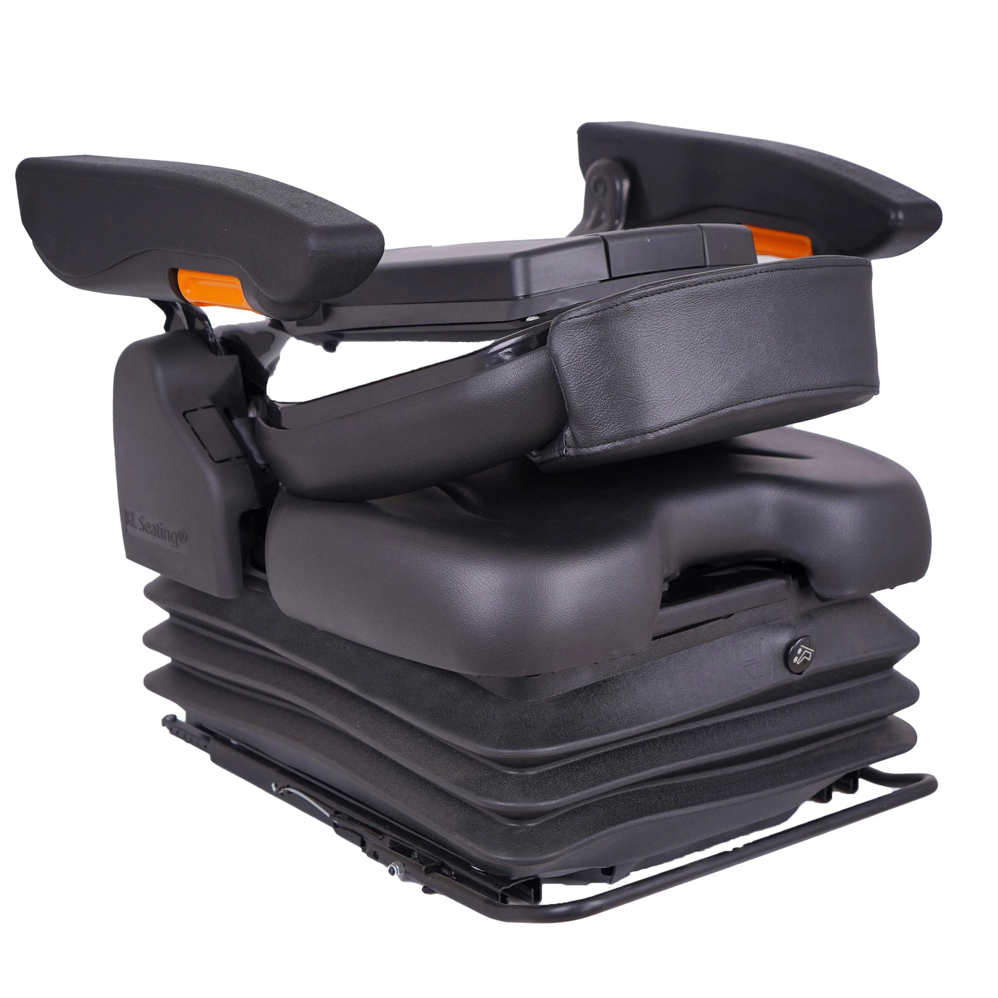 Industrial Forklift Suspension Seat with Safety Belt for Material Handling Equipment Parts Air Suspension Tractor Seat Pro