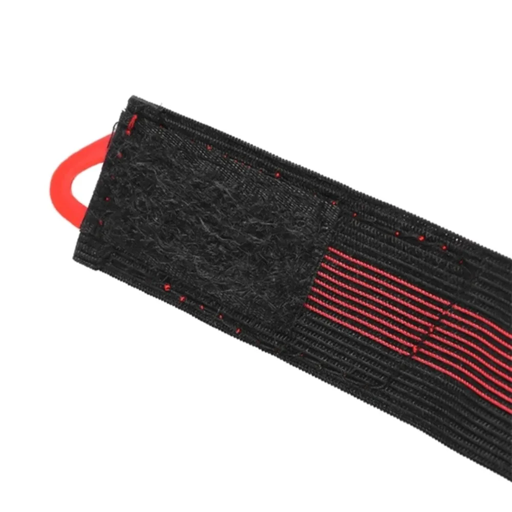 Clip elastica per pantaloni da bicicletta Avvolgimento regolabile Cintura per caviglia per bicicletta Cintura di fissaggio per caviglia da ciclismo sicura di sicurezza da campeggio