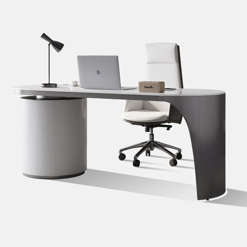 

Study Room Office Desks General Manager Furniture Boss Office Desks Bedroom Artificial Board Furniture Bureau MH40BGZ