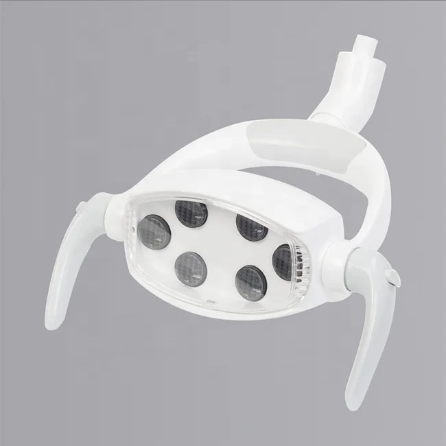 Dental Lamp with 6 Light Bulbs/Shadowless LED Dental Light/Oral Led Dental Light