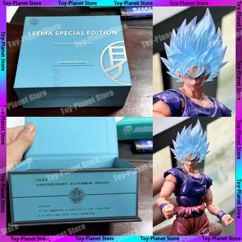 

[Предварительная продажа] LEFMA Dragon Ball S.H. Фигуртс SHF Goku Super Saiyan супер голубая голова Лепка аксессуары Аниме экшн-Фигурки ПВХ игрушки